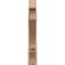 Ekena Millwork 5 1/2-in W x 34-in D x 34-in H Balboa Block Rough Cedar Woodgrain TimberThane Outlooker, Primed Tan OUTUR055X34X34BOA44RCPR - alternate 3